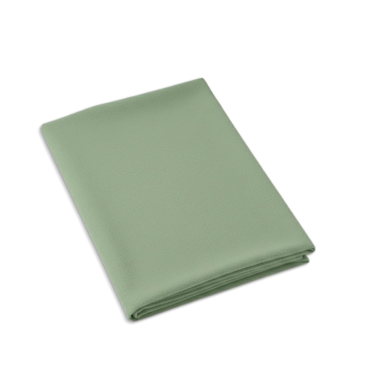 Drap Flanelle Unie #Couleur_VERT OLIVE