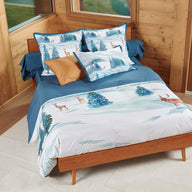 Housse de couette Légende des Cimes - Percale de coton
