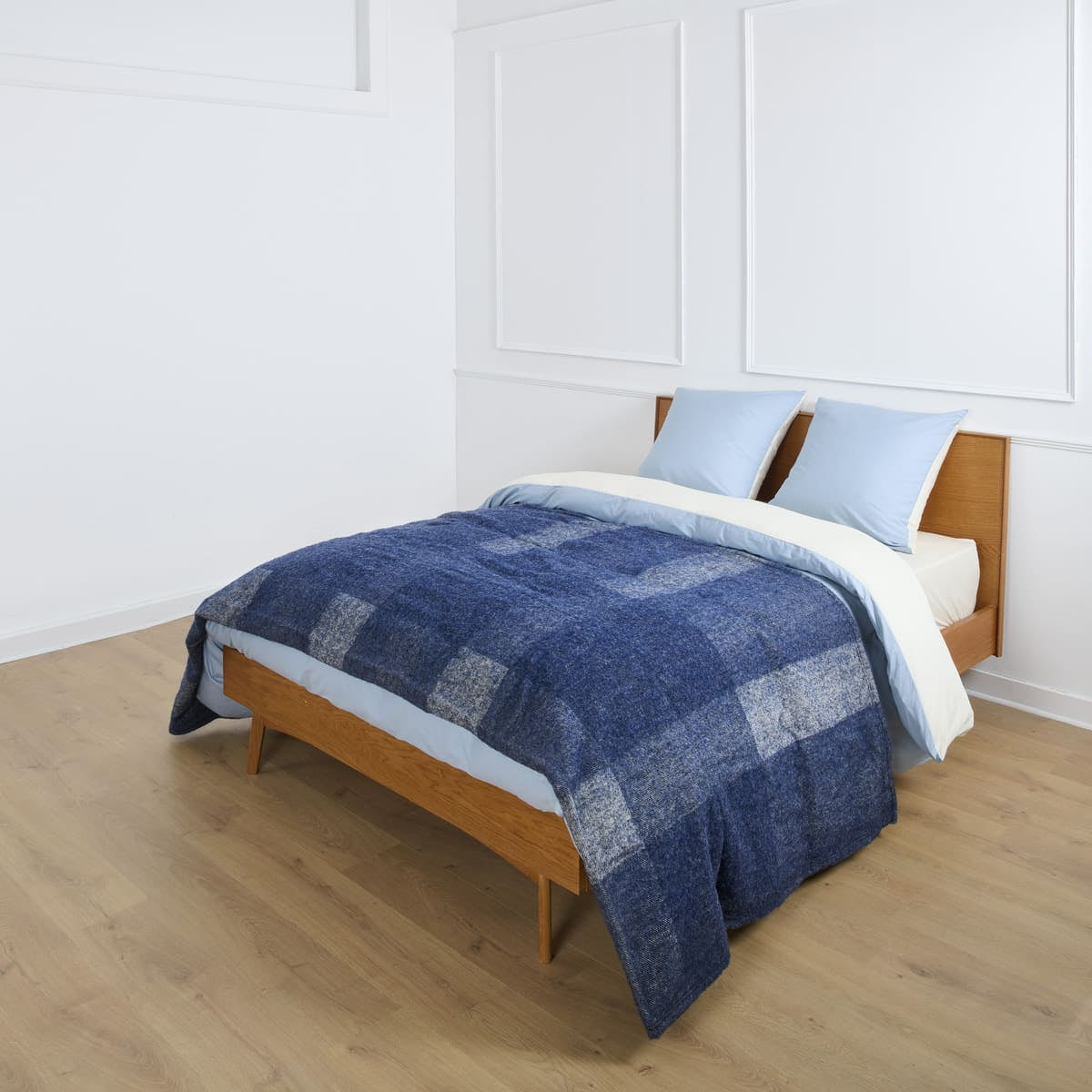 Couverture Glasgow - Laine 380g/m² #Couleur_MARINE