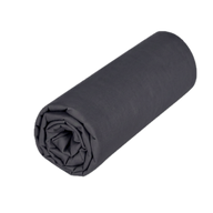 Drap housse - Uni Percale de coton #Couleur_ANTHRACITE 