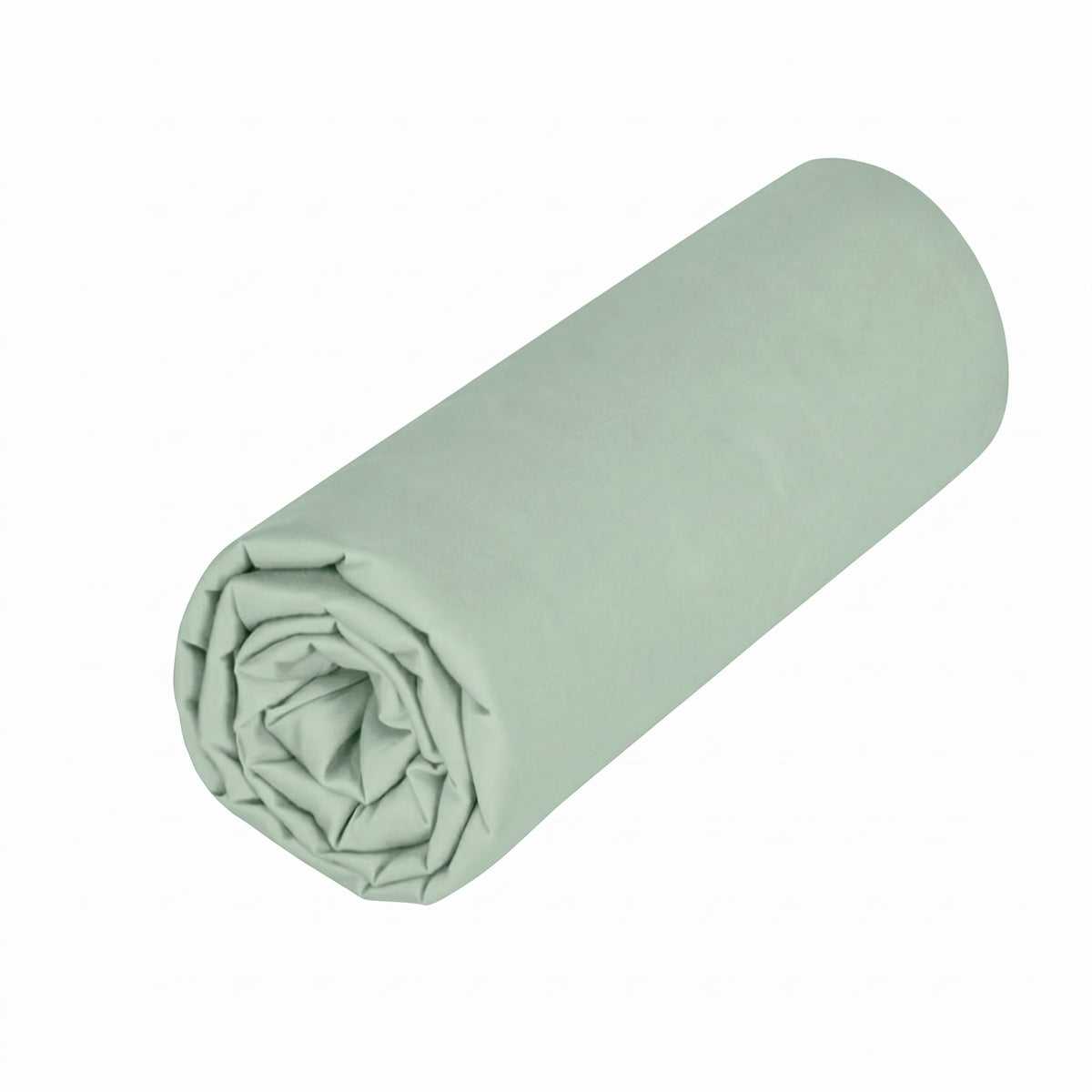 Drap housse - Uni Percale de coton #Couleur_FOUGERE
