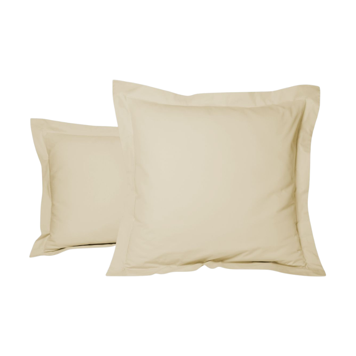 Taie d'oreiller - Uni Percale de coton #Couleur_LIN