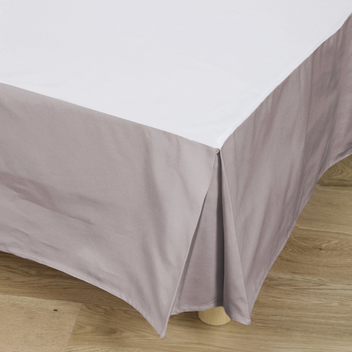 Cache-sommier Taupe | Linge de Maison | Tradition des Vosges #Couleur_MARRON TAUPE