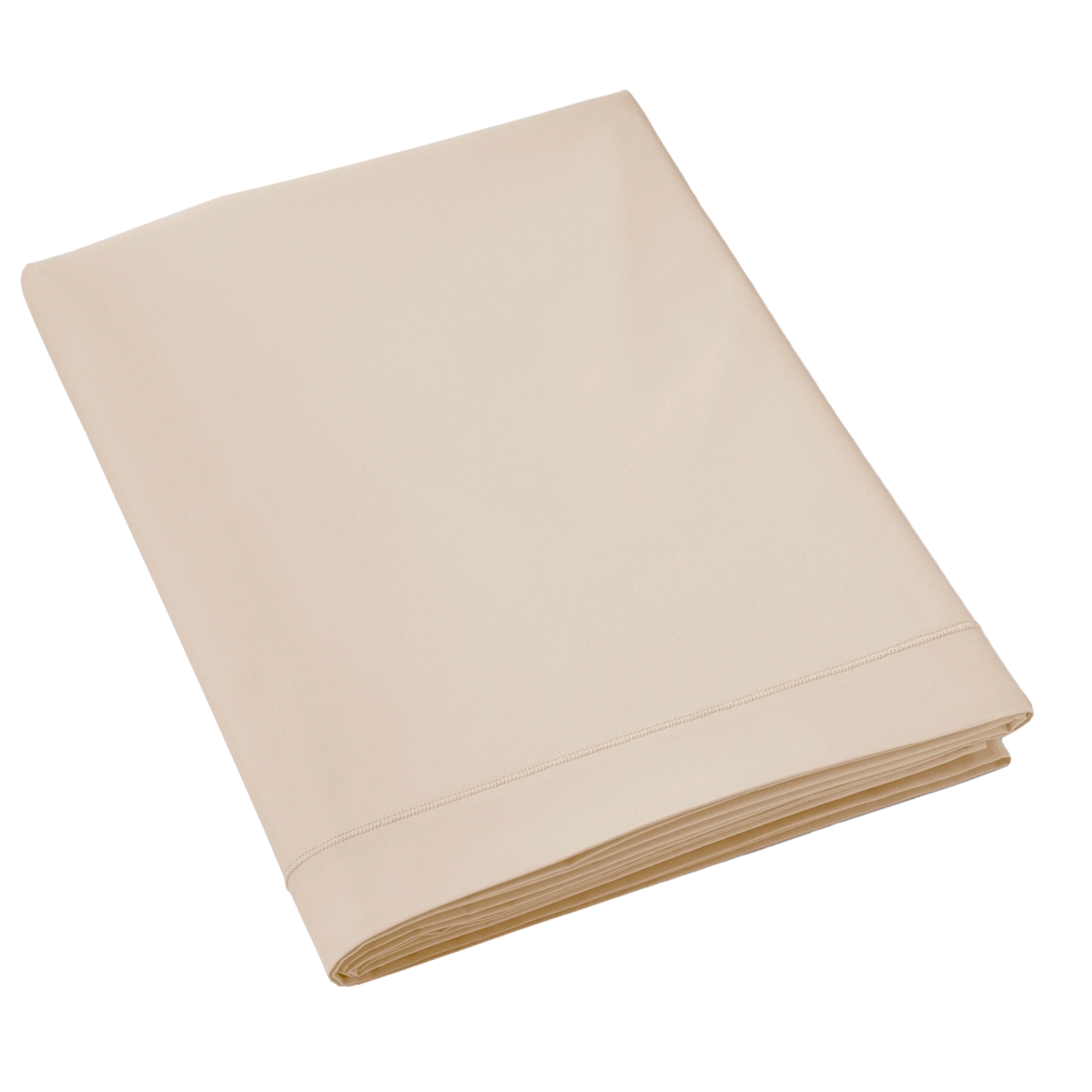Drap Plat - Uni Percale de coton #Couleur_PLATINIUM