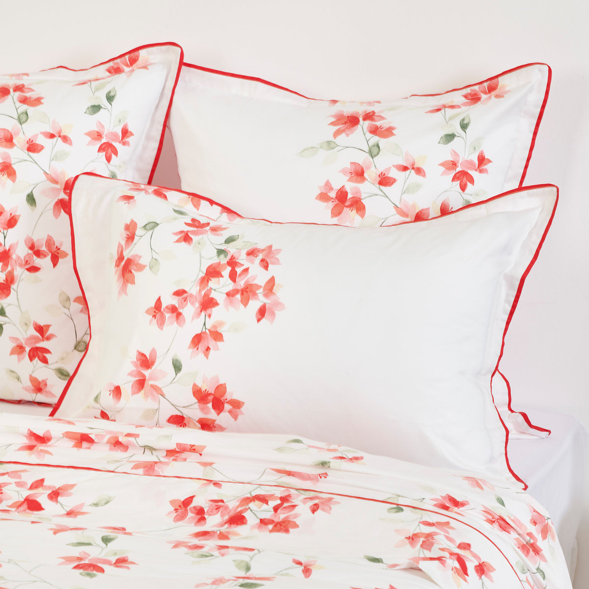 Taie d'oreiller Calice - Satin de coton